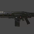 Sci-fi Assault Rifle 3d model