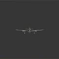 Green Airplane Model With Red Nose Red Circular Markings on Wings and Tail