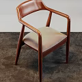Modern Accent Chairs Featuring Wooden Legs Upholstered Velvet Seats And Unique Backrest Design