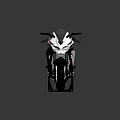 Sleek White Sports Motorcycle With Red And Black Stripes And Stylish Windshield Design