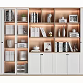 Nordic Bookcase 3d model