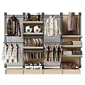 Stylish Retail Display Shelves Organizing Clothing Shoes Bags And Sports Balls