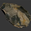 Natural Stone Sculpture Carving With Textured Surface And Artistic Design