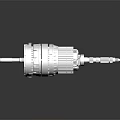 3D Rendered High Precision Automotive Gear Shaft Assembly With Metal Mechanical Structure