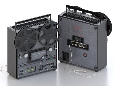 tape recorder radio movie projector model