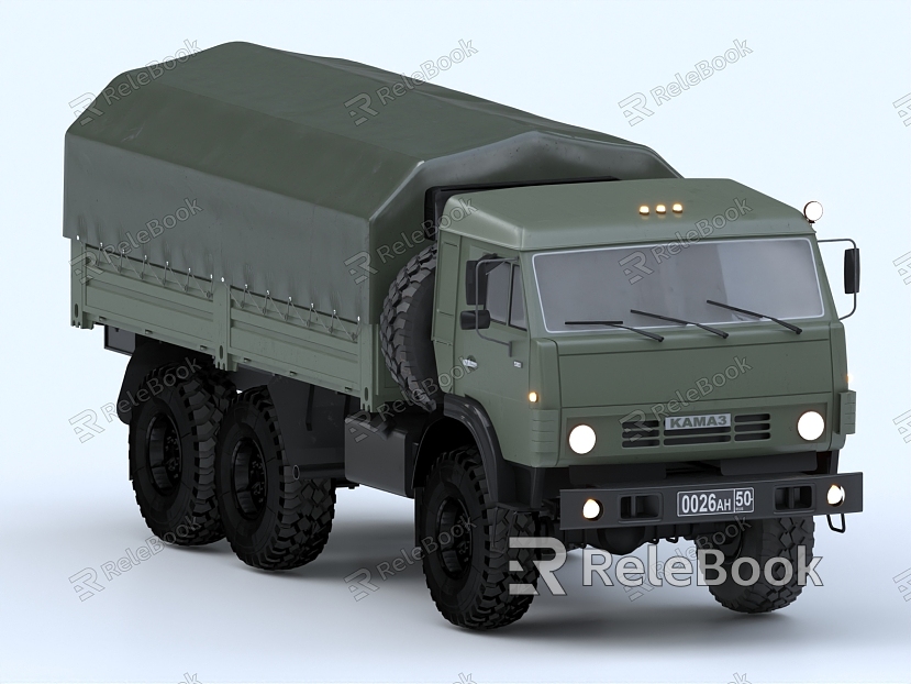 Truck Military Truck Missile Vehicle Missile Launch Vehicle Rocket Launcher Vehicle Rocket Launcher Weapon Military model