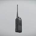 Black Handheld Walkie Talkie Two Way Radio For Mobile Digital Communication