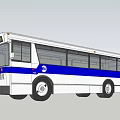 modern bus 3d model