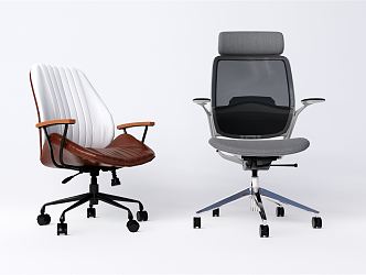 Modern office chair 3d model