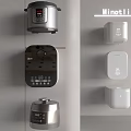 Minotli Kitchen Appliances With Rice Cooker Pressure Cooker And White Small Devices