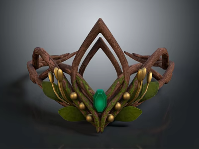 Crown Home Ornaments Royal Goods Noble Goods Jewelry Ornaments 3d model