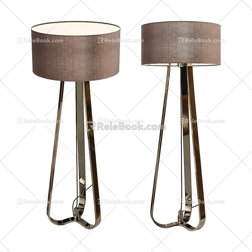 Modern floor lamp 3d model