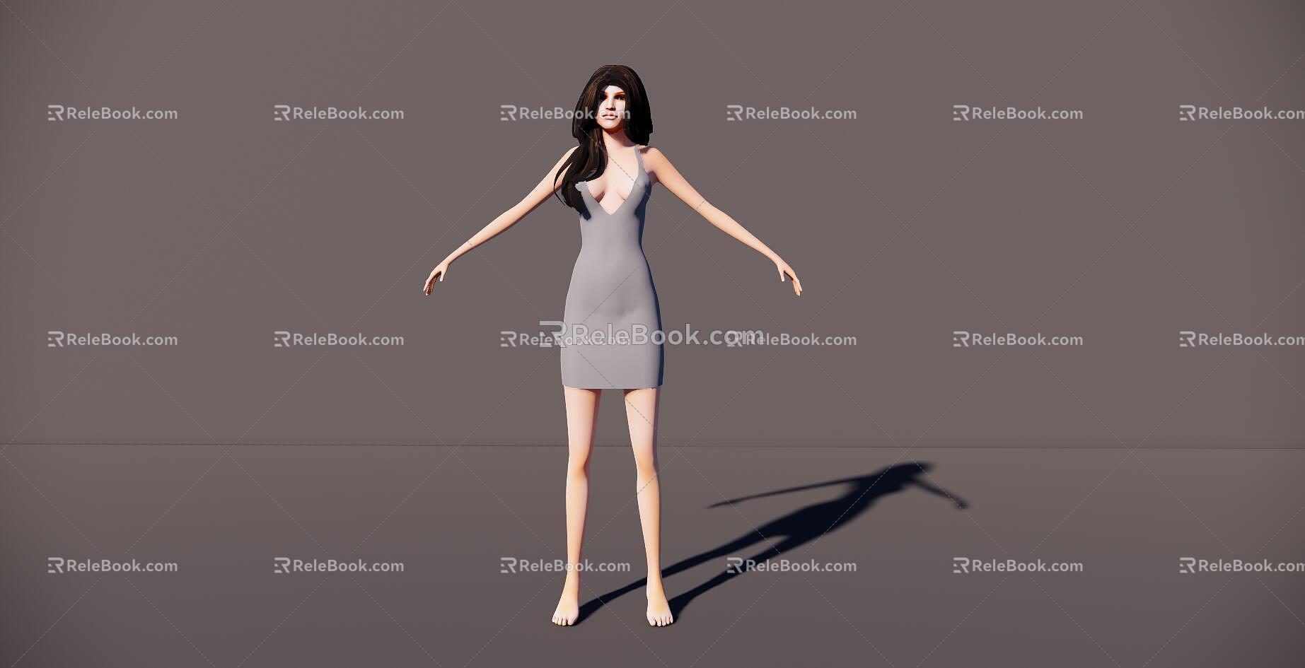 Characters 3d model