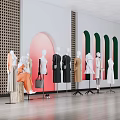 Modern Model Clothing Store Model 3d model