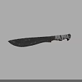 Vintage Knife with Rustic Sharp Blade and Wrapped Handle Design for Outdoor Survival Use
