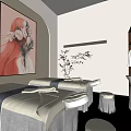Modern SPA Box 3d model