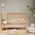 Nordic crib 3d model