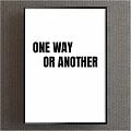 Black And White Wall Art Featuring This Must Be The Place Text