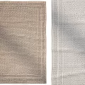 Modern Silent Rectangular Woven Carpet 3d model