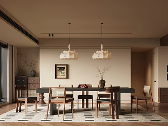 Modern Restaurant 3d model
