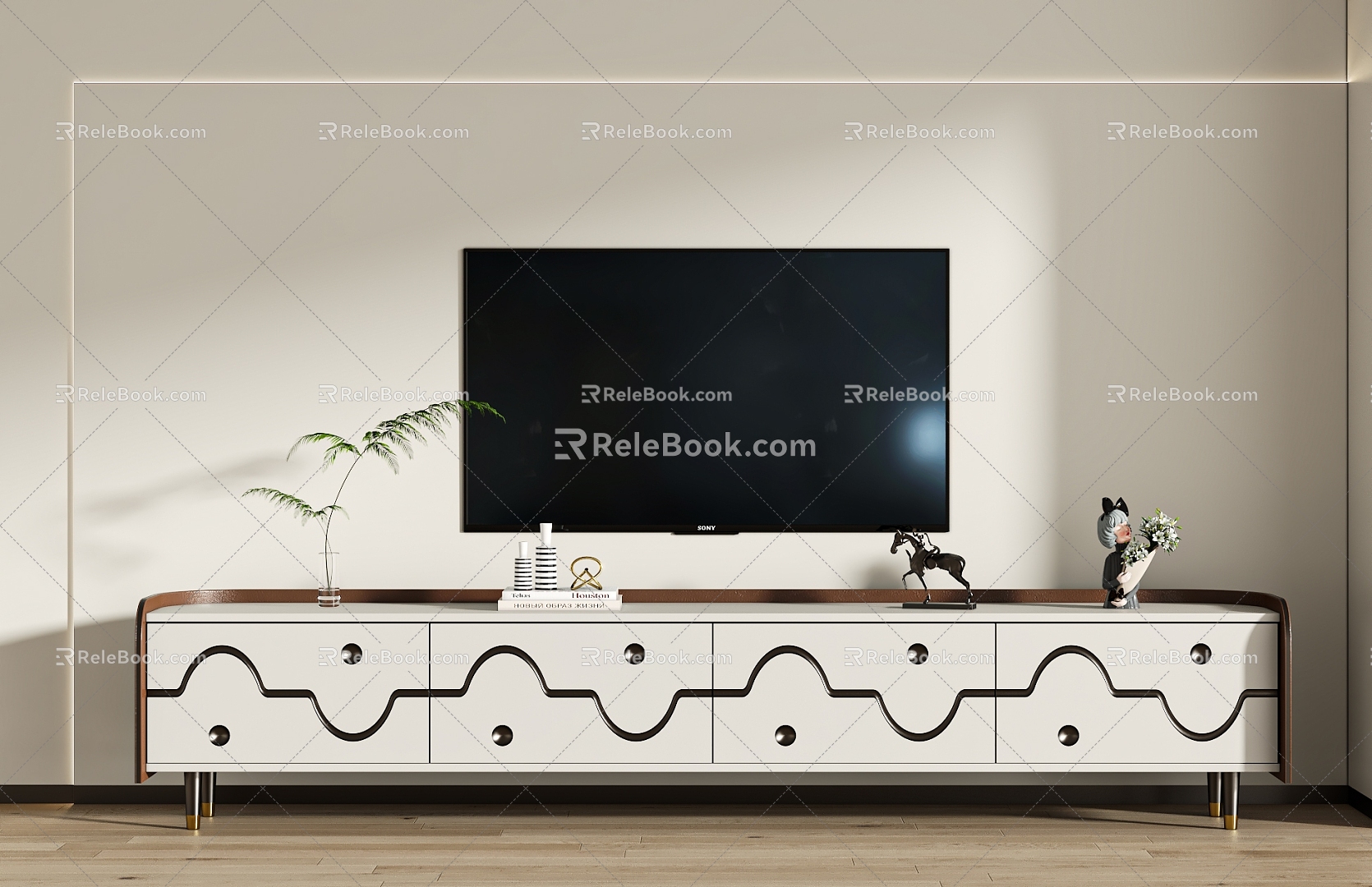 TV cabinet 3d model