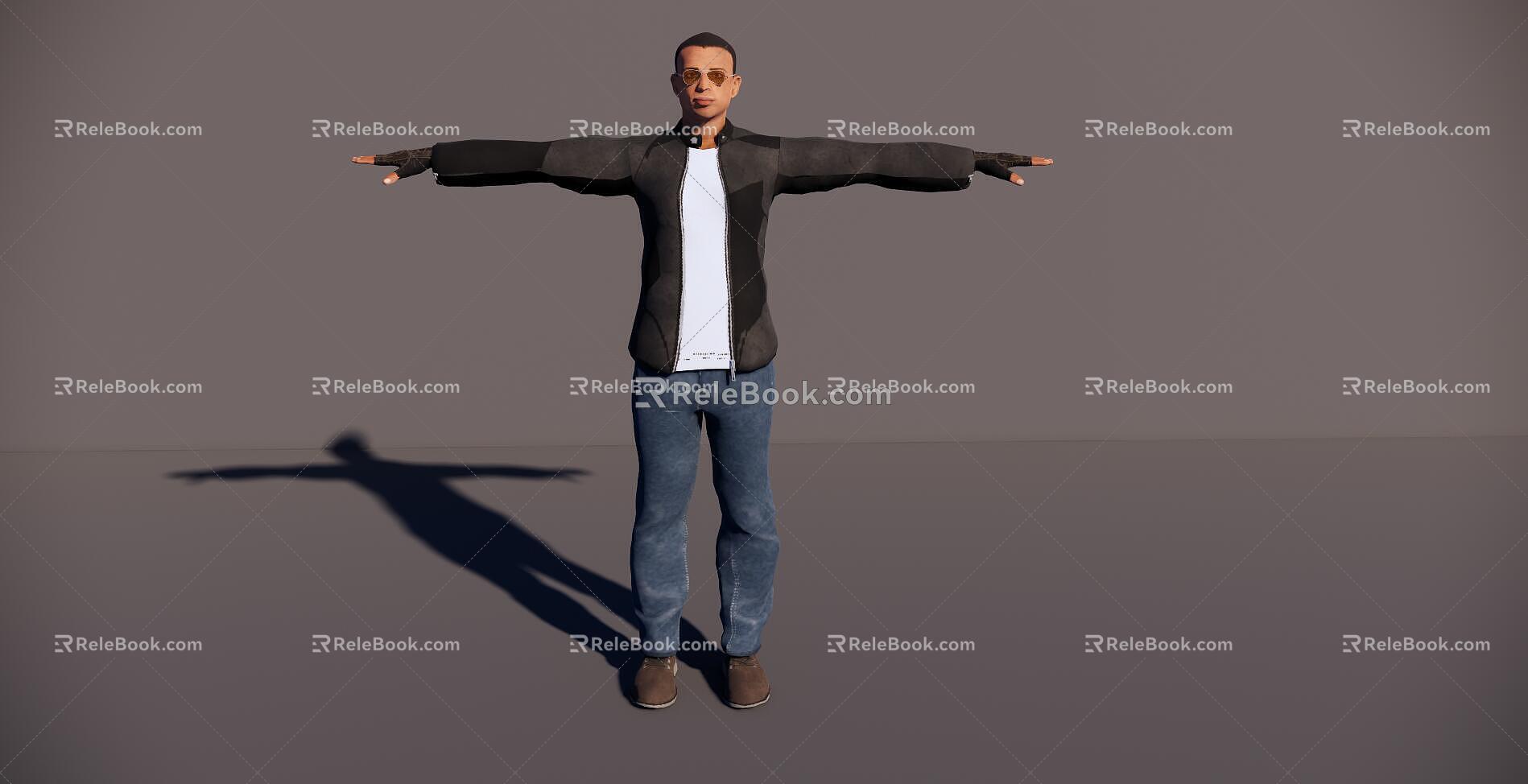 Characters 3d model