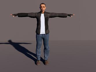 Characters 3d model