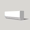 Modern Wall Mounted Air Conditioner Fan With Sleek Design And Efficient Cooling 3d model