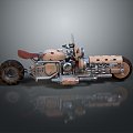 Motorcycle Two-wheeled Motorcycle Cross-country Motorcycle Road Race Motorcycle Motor Vehicle Transport 3d model