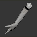 Modern Arm Man Arm 3d model