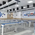 Physics Laboratory 3d model