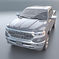 Van Pickup Truck Dodge Ram 3d model