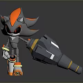 Mech Warrior Mech Soldier Machine Battlearm Mechanical Battlearm Machine Fighter Robot 3d model
