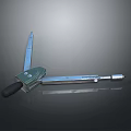Caliper two-angle board ruler compass measuring tools hardware tools processing tools furniture 3d model