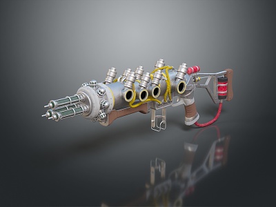 Science Fiction Firearms Next Generation Firearms Science Fiction Game Gun Game Firearms Game Gun Concept Gun Laser Gun 3d model