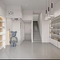 Meow Meow Print Shop Mall Storefront With Cat Logo And Glass Door