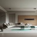 Living room 3d model