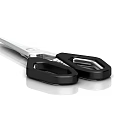Black Handle Stainless Steel Scissors Ideal for Office and Home Tasks