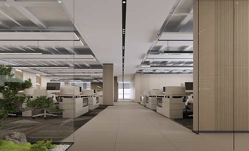 Office Area 3d model