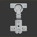Stainless Steel Cabinet Hinge Shiny Precision Hardware Tool For Furniture Door Installation