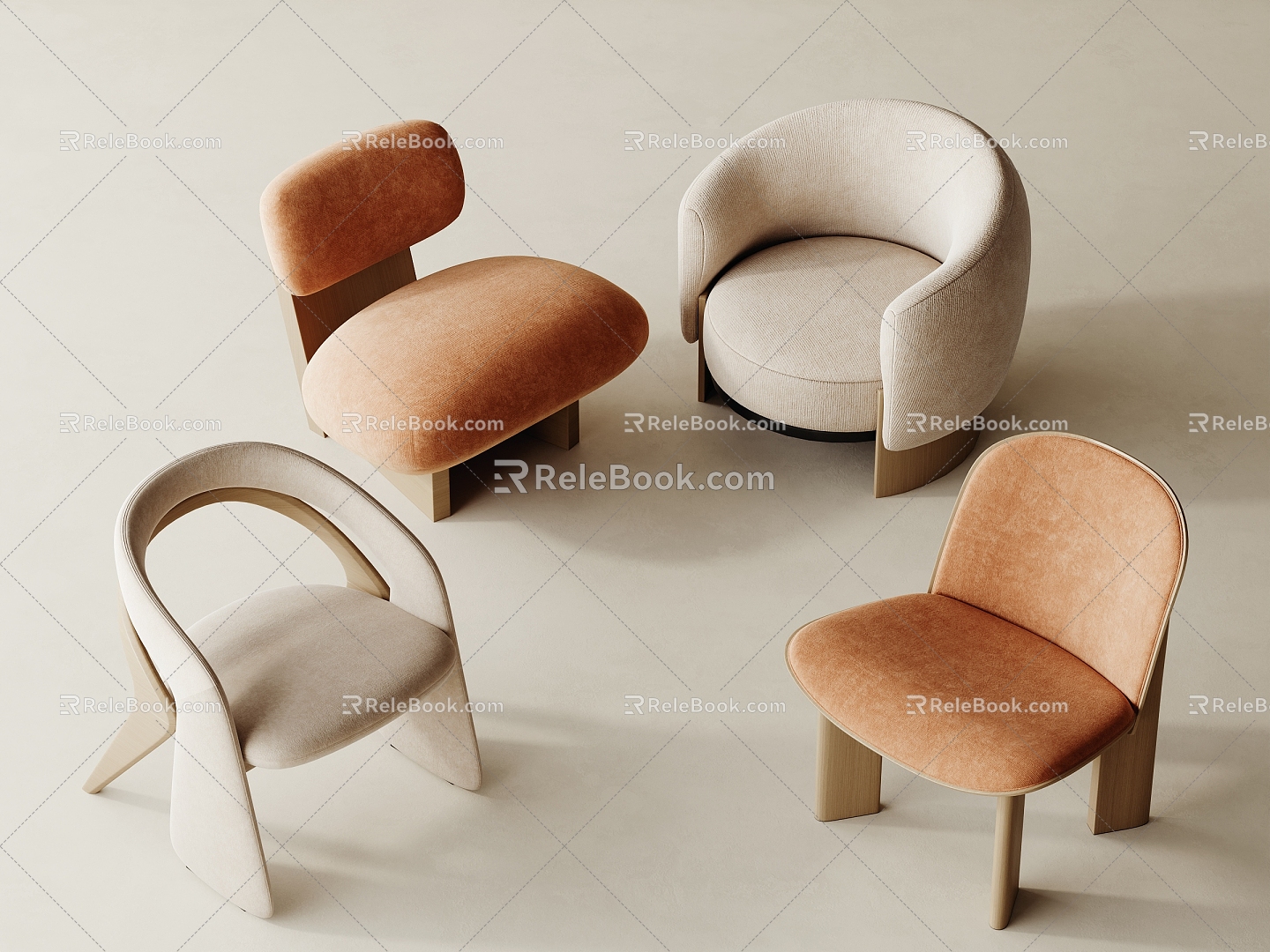 Leisure Chair 3d model