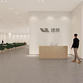 4S Store Showroom Interior Featuring Large Screen Displaying Green SUV And Modern Display Stands
