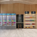 Convenience store 3d model