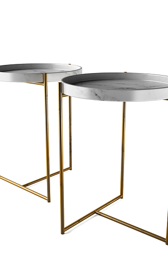 Modern Round Table 3d model