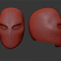 Modern Metallic Helmet Design With Mesh Panels Circular Vent And Dual View