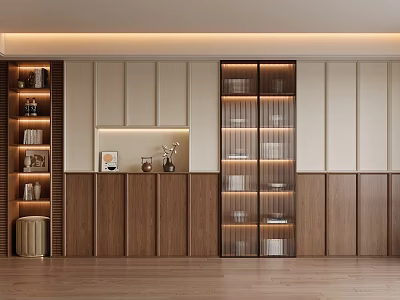 Antique Sideboard Shoe Cabinet Entrance Cabinet Integrated Shoe Cabinet Sideboard Wine Cabinet Food Cabinet 3d model