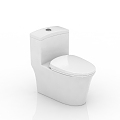 Modern toilet seat 3d model