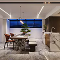 Modern Entertainment Room Interior Design With Wine Racks Bookshelves Comfortable Seating And Marble Floor