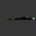 Detailed 3D Terrain Model Featuring Mountainous Regions Coastal Areas And Urban Layouts