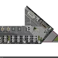 Modern Public Office Area With Open Layout Work Desks Green Plants And Sofa Seating